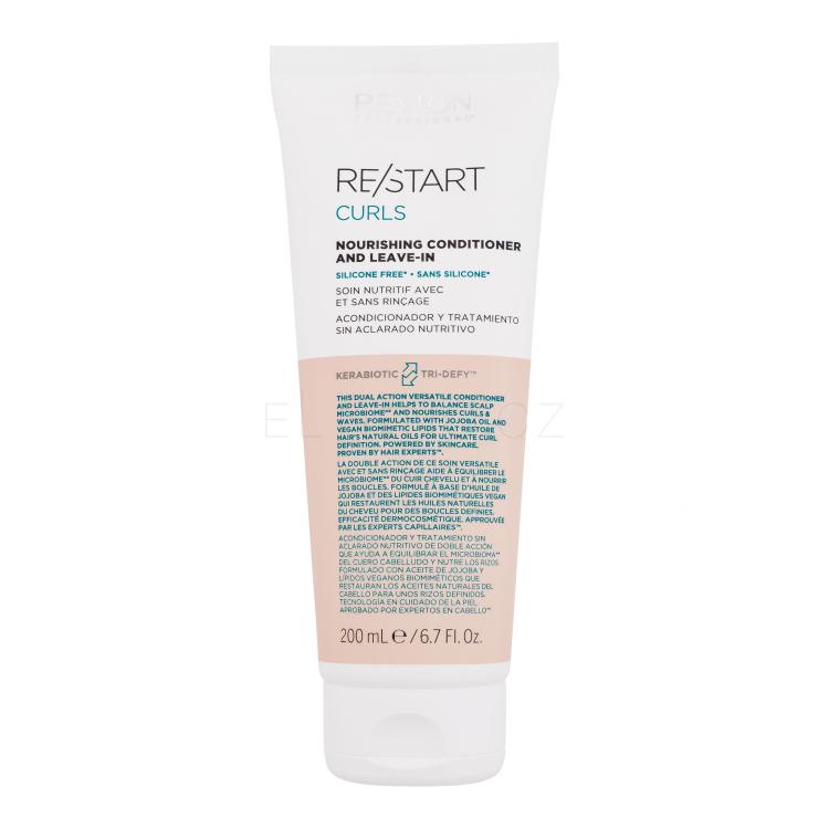 Revlon Professional Re/Start Curls Nourishing Conditioner and Leave-In Kondicionér pro ženy 200 ml