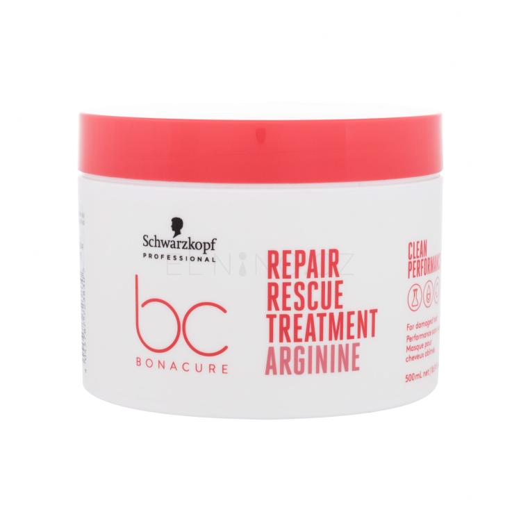 Schwarzkopf Professional BC Bonacure Repair Rescue Arginine Treatment Maska na vlasy pro ženy 500 ml poškozený obal