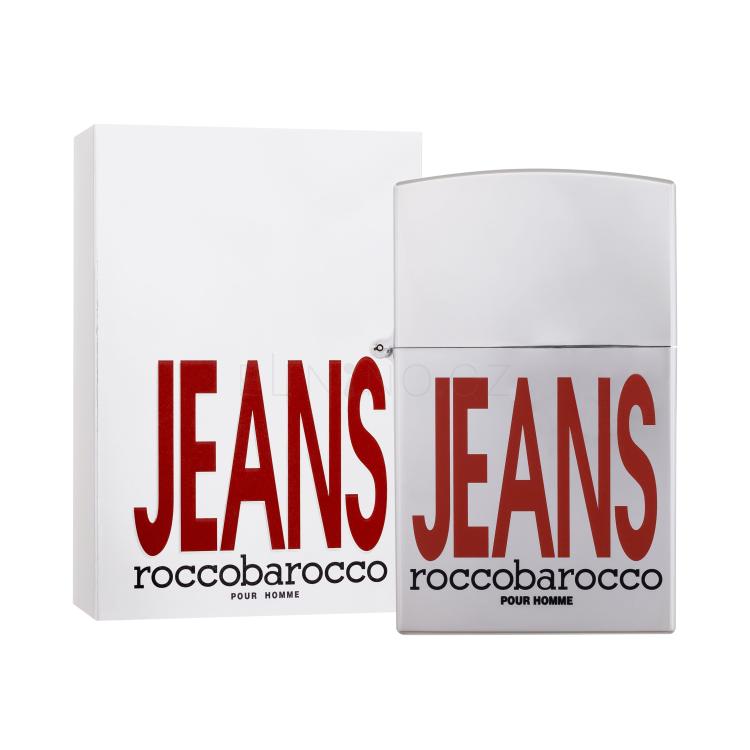 Roccobarocco Jeans Toaletní voda pro muže 75 ml poškozená krabička