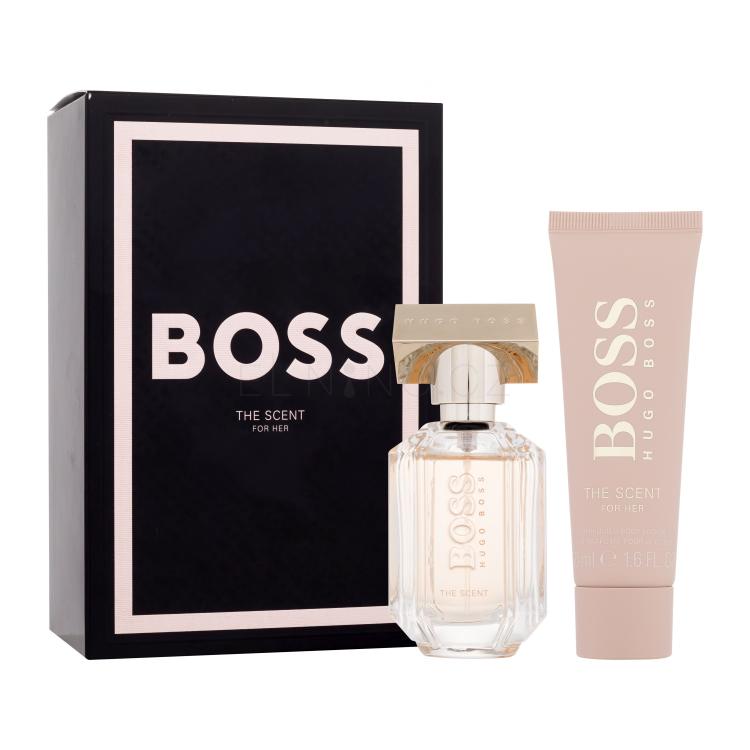 HUGO BOSS Boss The Scent 2016 SET3 Dárková kazeta parfémovaná voda 30 ml + tělové mléko 50 ml