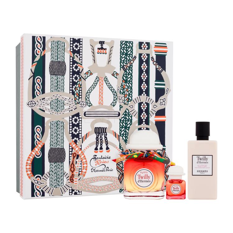 Hermes Twilly d´Hermès Tutti Twilly Dárková kazeta parfémovaná voda 85 ml + tělové mléko 80 ml + parfémovaná voda 7,5 ml