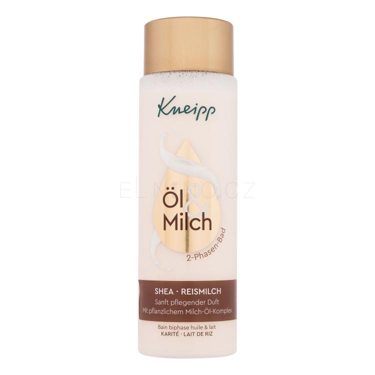 Kneipp Oil &amp; Milk 2-Phase Bath Shea &amp; Rice Milk Koupelový olej pro ženy 250 ml