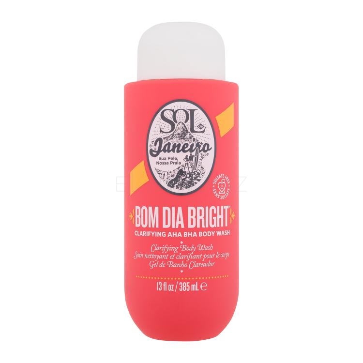 Sol De Janeiro Bom Dia Bright Clarifying AHA BHA Body Wash Sprchový gel pro ženy 385 ml