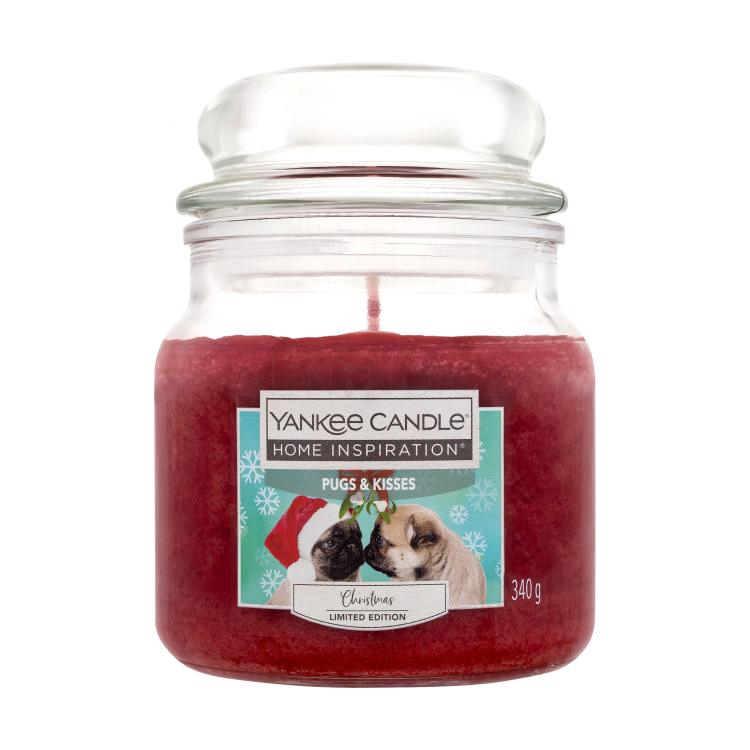 Yankee Candle Home Inspiration Pugs &amp; Kisses Christmas Limited Edition Vonná svíčka 340 g