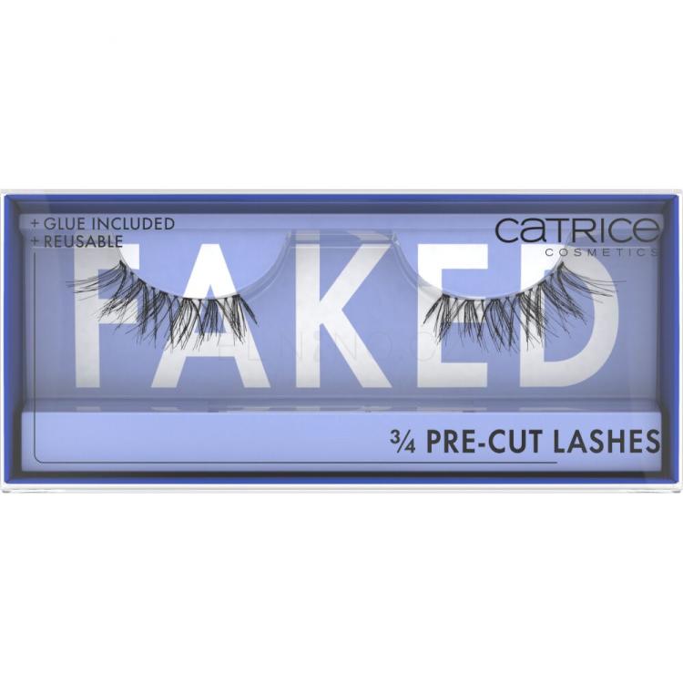 Catrice Faked 3/4 Pre-Cut Lashes Umělé řasy pro ženy 1 ks