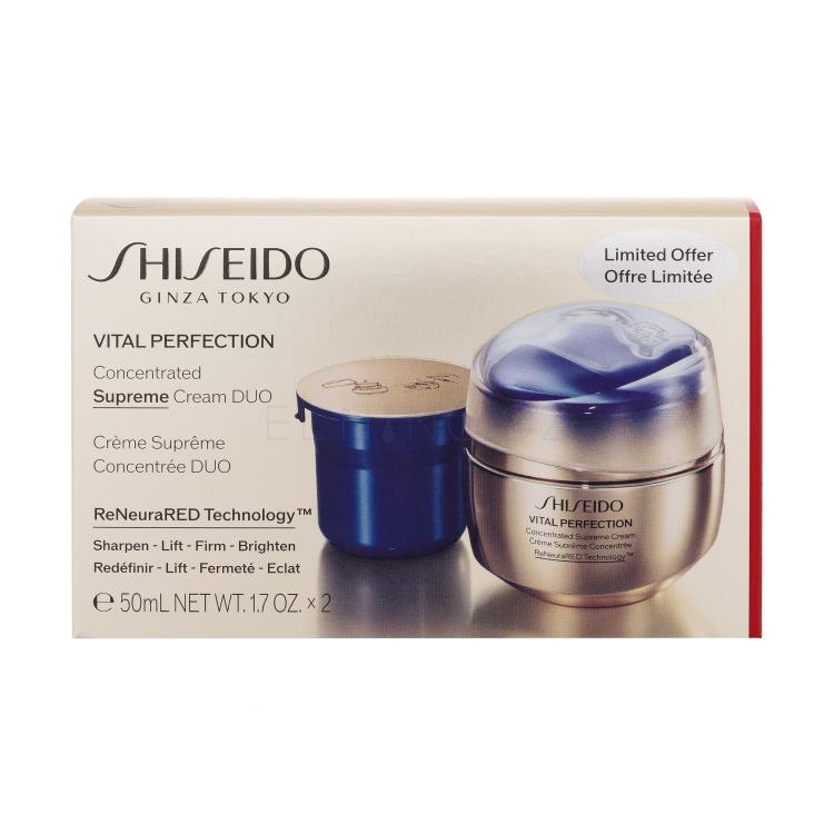 Shiseido Vital Perfection Concentrated Supreme Cream Denní pleťový krém pro ženy Set