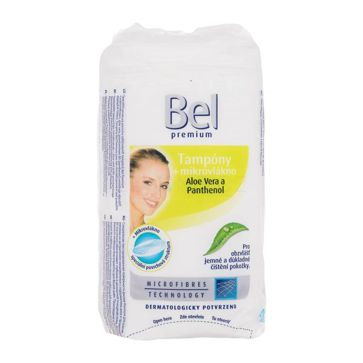 Bel Premium Pads + Microfibres Aloe Vera and Panthenol Odličovací tampony pro ženy Set