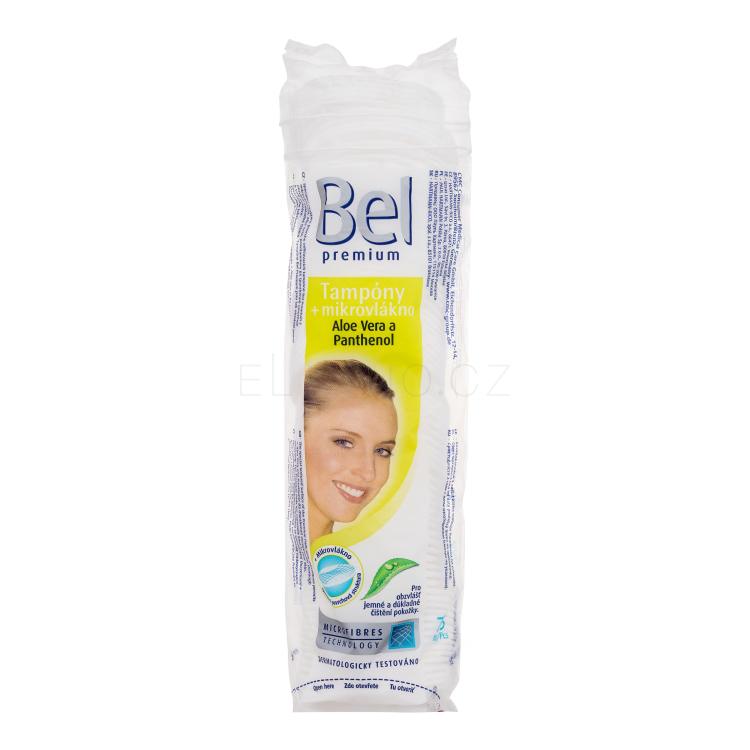 Bel Premium Pads + Microfibres Aloe Vera and Panthenol Odličovací tampony pro ženy Set