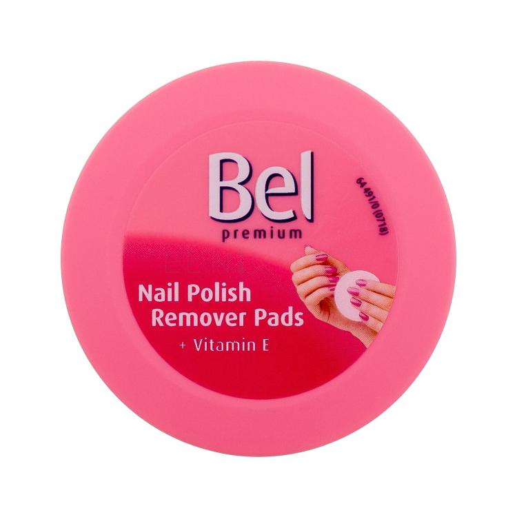 Bel Premium Nail Polish Remover Pads + Vitamin E Odlakovač nehtů pro ženy Set