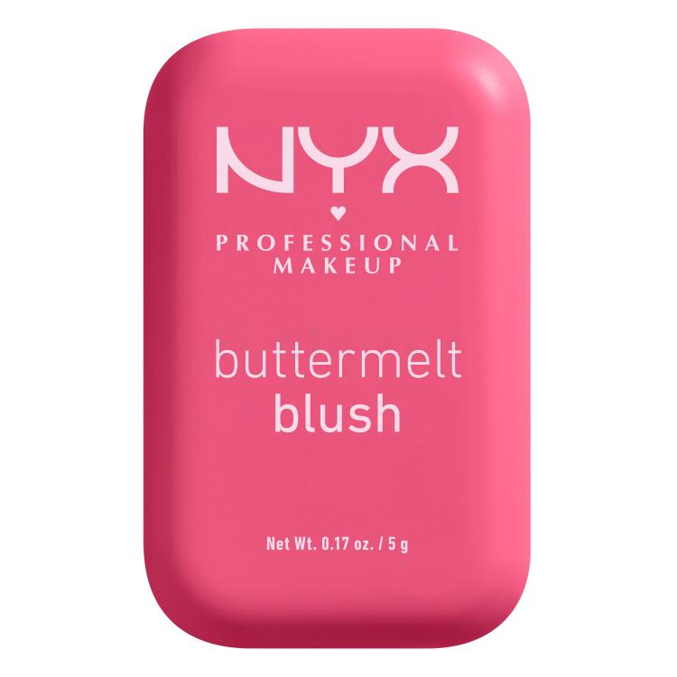 NYX Professional Makeup Buttermelt Blush Tvářenka pro ženy 5 g Odstín 08 Getting Butta