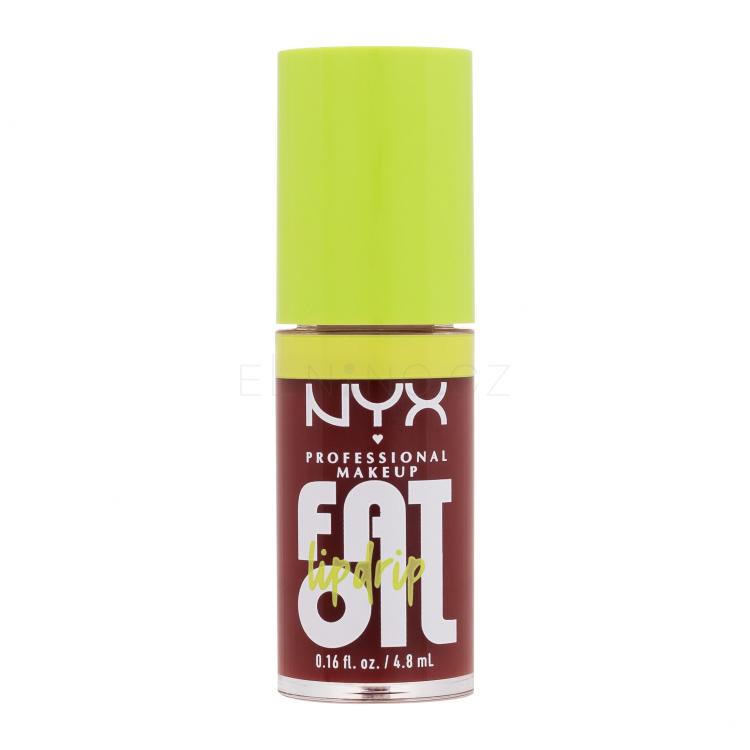 NYX Professional Makeup Fat Oil Lip Drip Olej na rty pro ženy 4,8 ml Odstín 13 Losin Cone-Trol