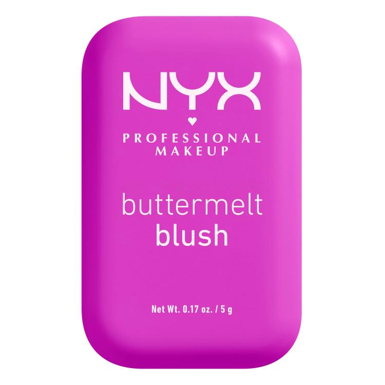 NYX Professional Makeup Buttermelt Blush Tvářenka pro ženy 5 g Odstín 12 All The Butta