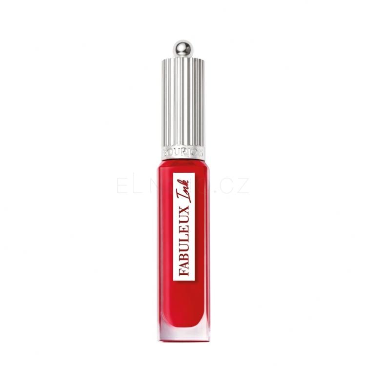 BOURJOIS Paris Fabuleux Ink Rtěnka pro ženy 3,5 ml Odstín 04 Cherry Cute