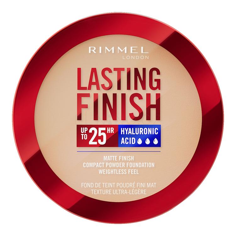 Rimmel London Lasting Finish 25H Compact Powder Foundation SPF20 Make-up pro ženy 7 g Odstín 003 Sesame