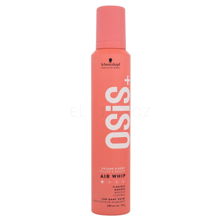 Schwarzkopf Professional Osis+ Air Whip Flexible Mousse Tužidlo na vlasy pro ženy 200 ml poškozený flakon