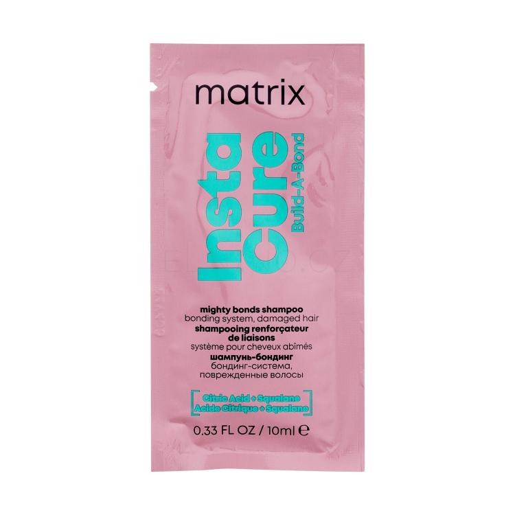 Matrix Instacure Build-A-Bond Mighty Bonds Shampoo Šampon pro ženy 10 ml