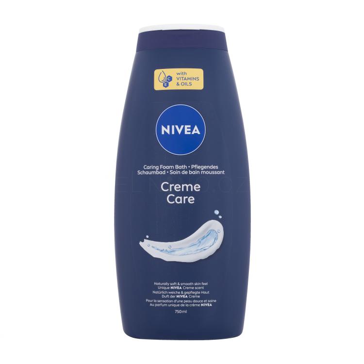 Nivea Creme Care Caring Foam Bath Pěna do koupele pro ženy 750 ml