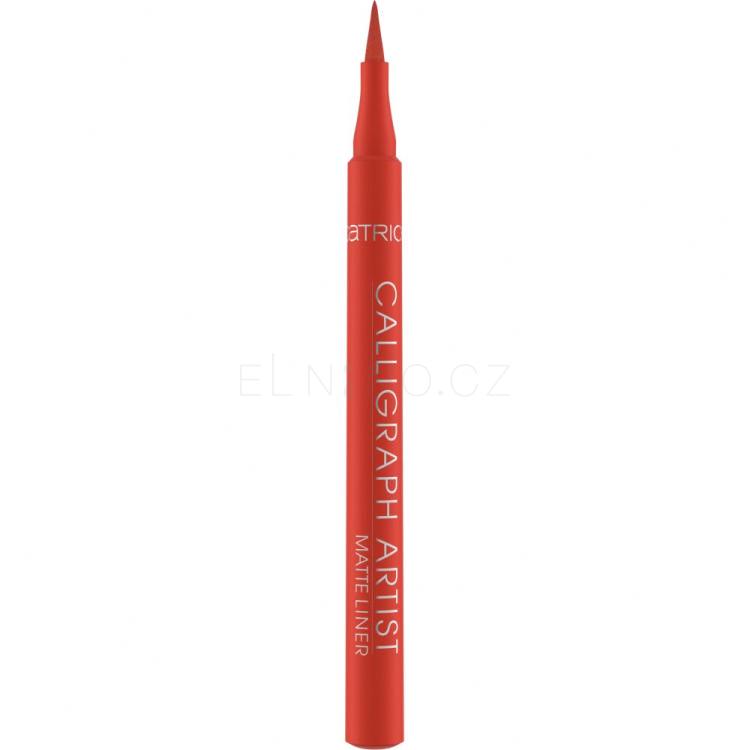 Catrice Calligraph Artist Matte Oční linka pro ženy 1,1 ml Odstín 080 Bloody Mary