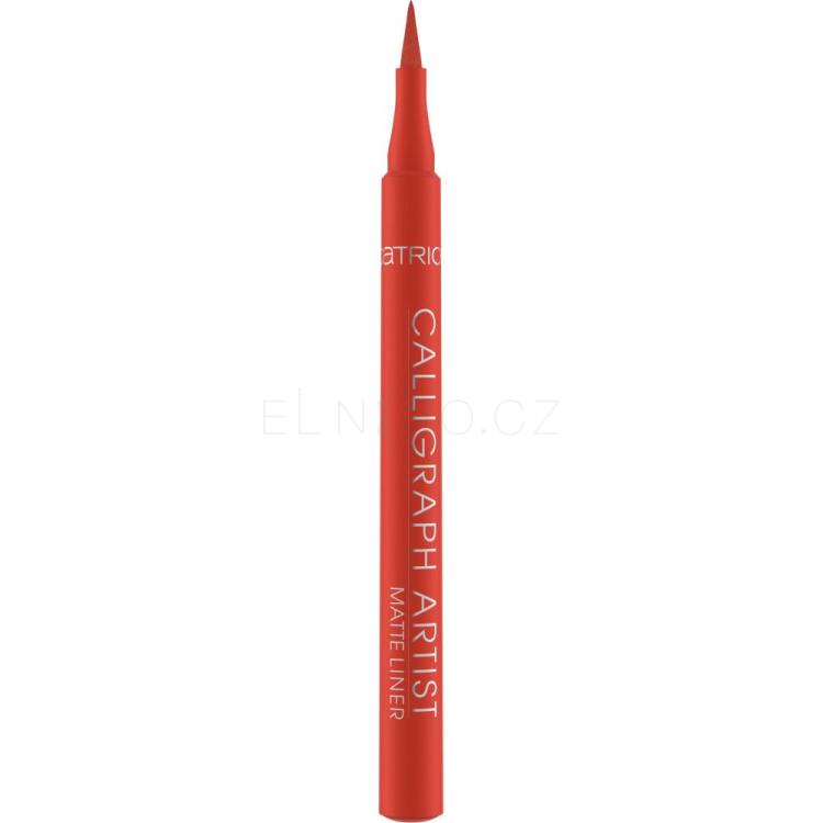 Catrice Calligraph Artist Matte Oční linka pro ženy 1,1 ml Odstín 080 Bloody Mary