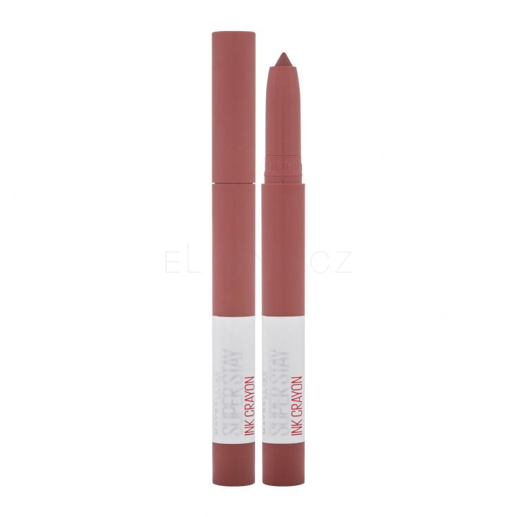 Maybelline Superstay Ink Crayon Matte Rtěnka pro ženy 1,5 g Odstín 15 Lead The Way poškozený obal