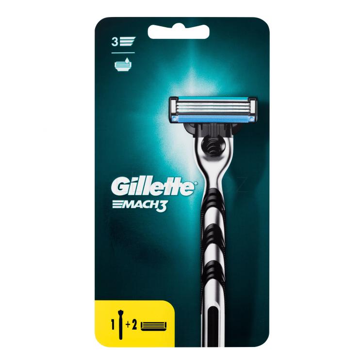 Gillette Mach3 Holicí strojek pro muže Set poškozená krabička