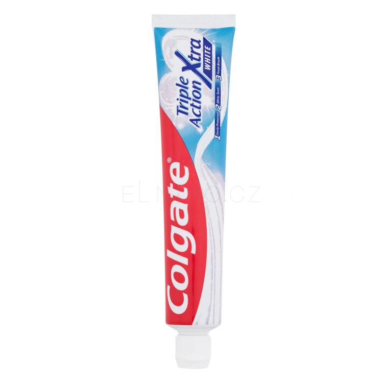 Colgate Triple Action Xtra White Zubní pasta 75 ml poškozená krabička