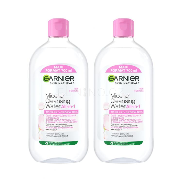 Set Micelární voda Garnier Skin Naturals Micellar Cleansing Water All-in-1