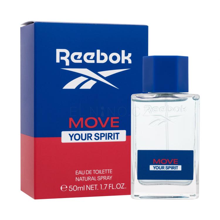 Reebok Move Your Spirit Toaletní voda pro muže 50 ml poškozená krabička