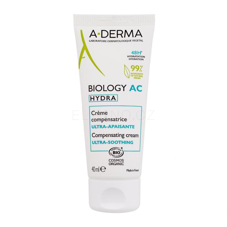 A-Derma Biology AC Hydra Compensating Cream Denní pleťový krém pro ženy 40 ml