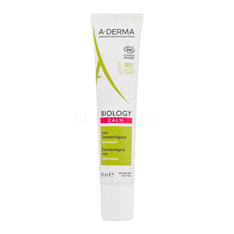 A-Derma Biology Calm Dermatological Care Denní pleťový krém pro ženy 40 ml