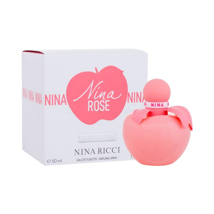 Nina Ricci Nina Rose Toaletní voda pro ženy 50 ml poškozená krabička