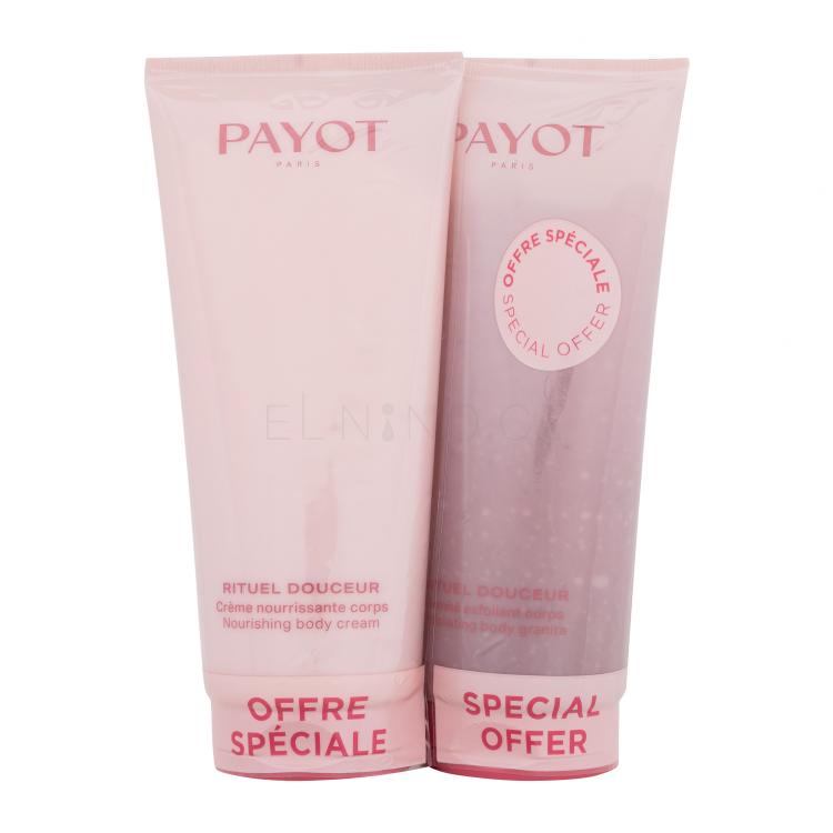 PAYOT Rituel Douceur Nourishing Body Cream Dárková kazeta tělový krém 200 ml + tělová granita 200 ml