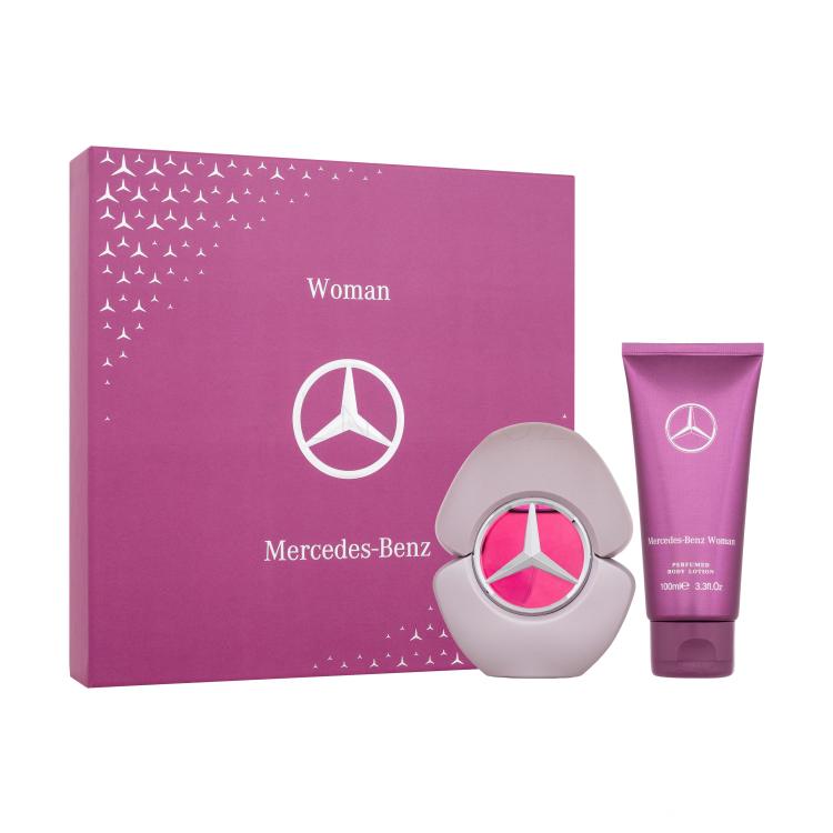 Mercedes-Benz Mercedes-Benz Woman Dárková kazeta parfémovaná voda 90 ml + tělové mléko 100 ml