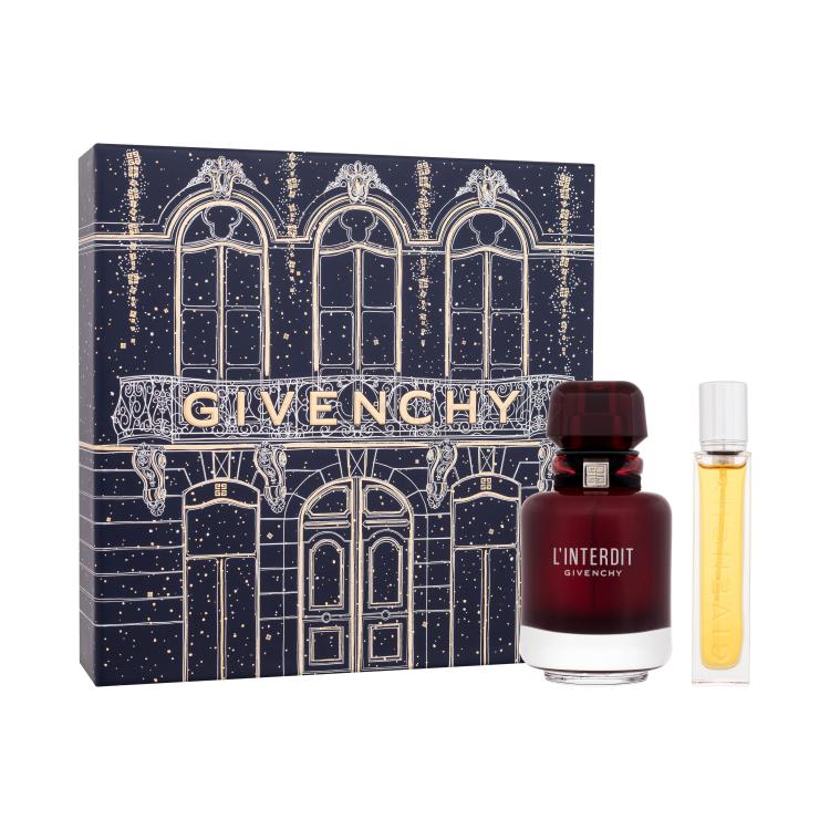 Givenchy L&#039;Interdit Rouge Dárková kazeta parfémovaná voda 50 ml + parfémovaná voda 12,5 ml