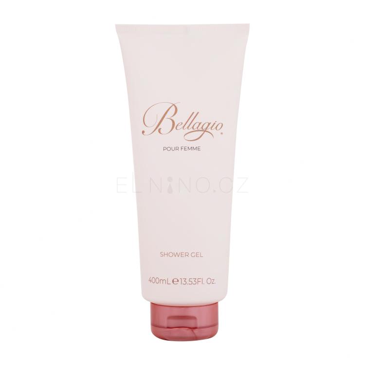 Bellagio Pour Femme Sprchový gel pro ženy 400 ml poškozená krabička