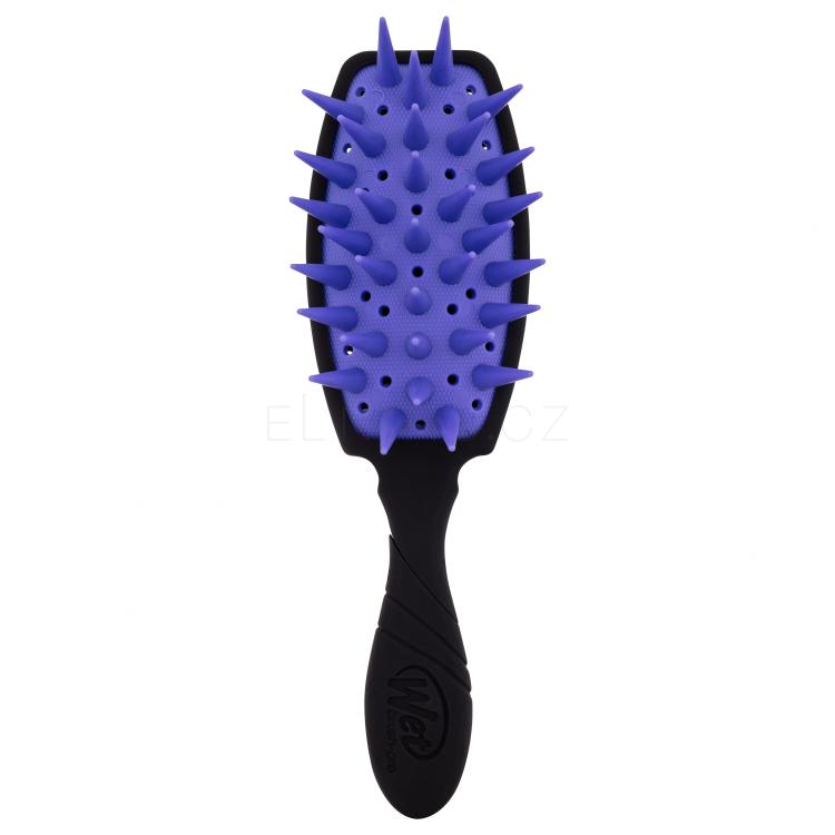 Wet Brush Pro Treatment Brush Kartáč na vlasy pro ženy 1 ks Odstín Black poškozená krabička