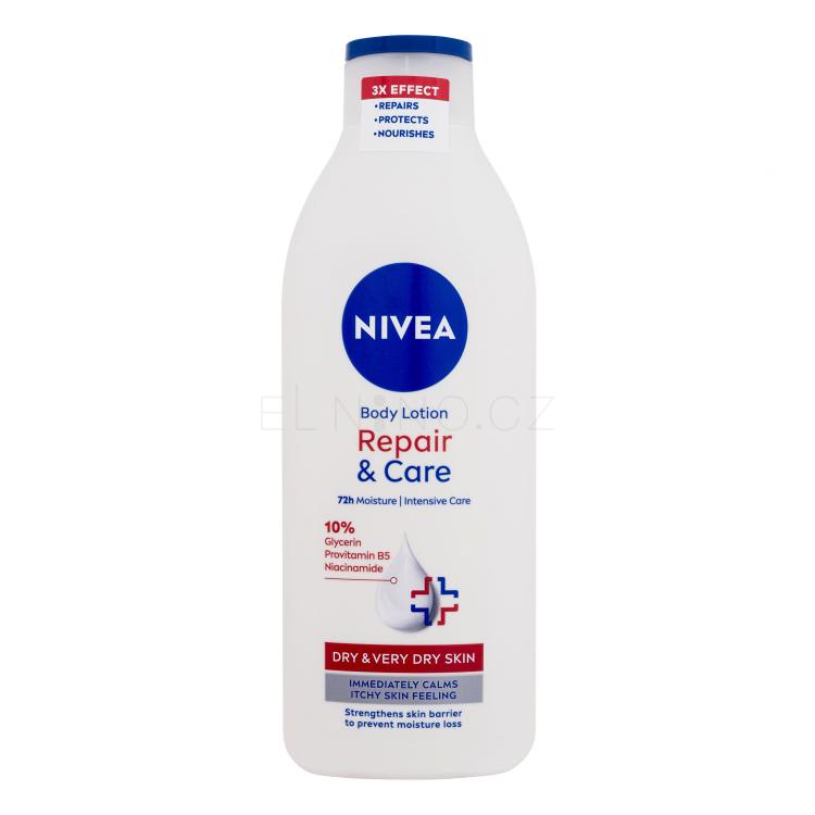 Nivea Repair &amp; Care Body Lotion Tělové mléko pro ženy 400 ml