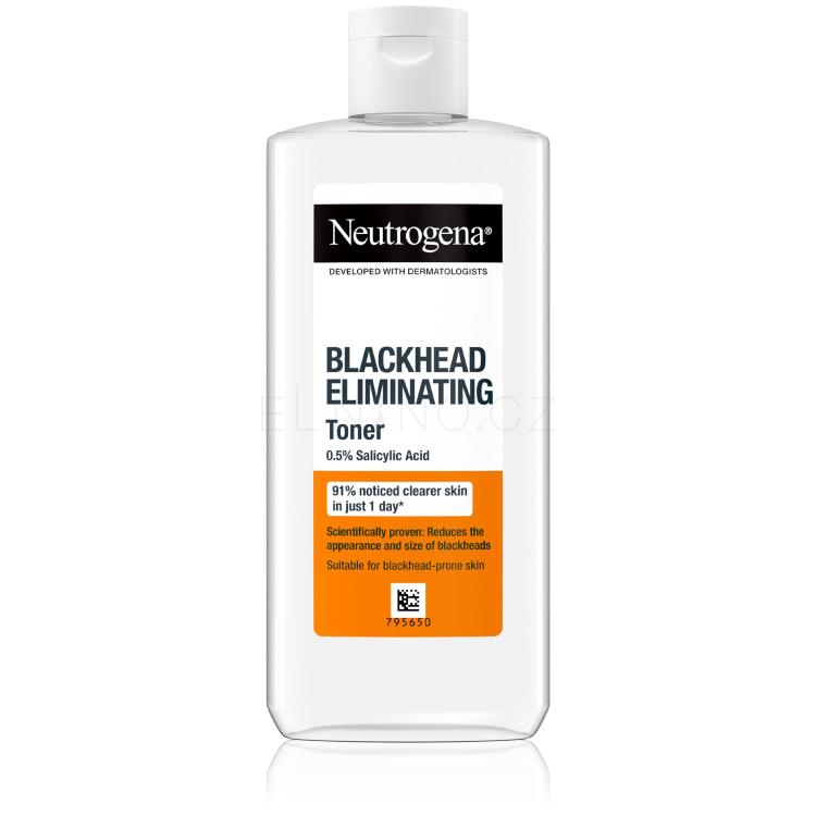 Neutrogena Blackhead Eliminating Toner Pleťová voda a sprej 200 ml