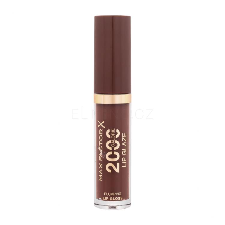 Max Factor 2000 Calorie Lip Glaze Lesk na rty pro ženy 4,4 ml Odstín 180 Chocolate Glow