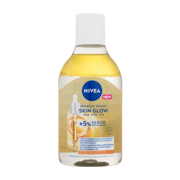 Nivea Skin Glow Micellar Water Micelární voda pro ženy 400 ml