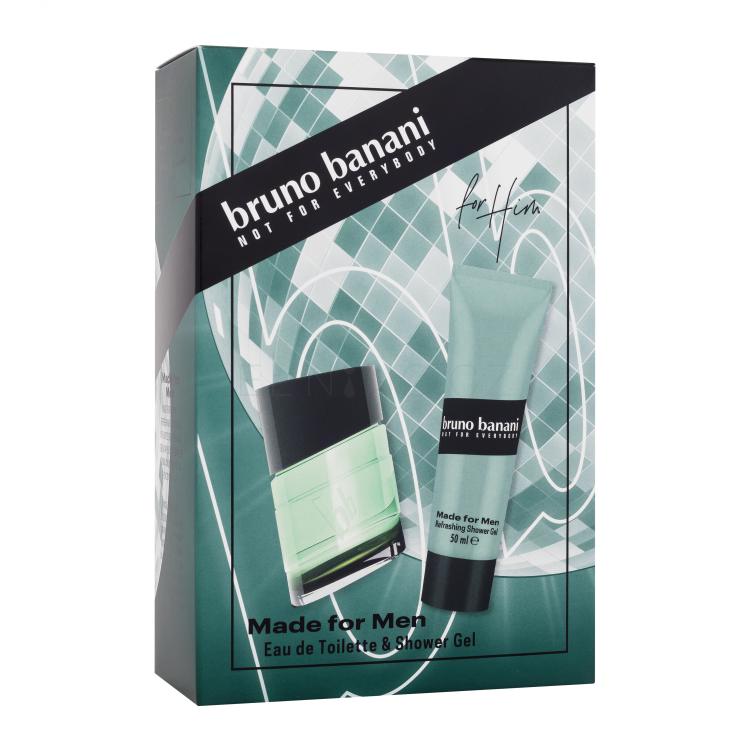 Bruno Banani Made For Men Dárková kazeta toaletní voda 30 ml + sprchový gel 50 ml