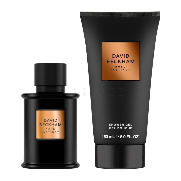 David Beckham Bold Instinct Dárková kazeta parfémovaná voda 50 ml + sprchový gel 150 ml