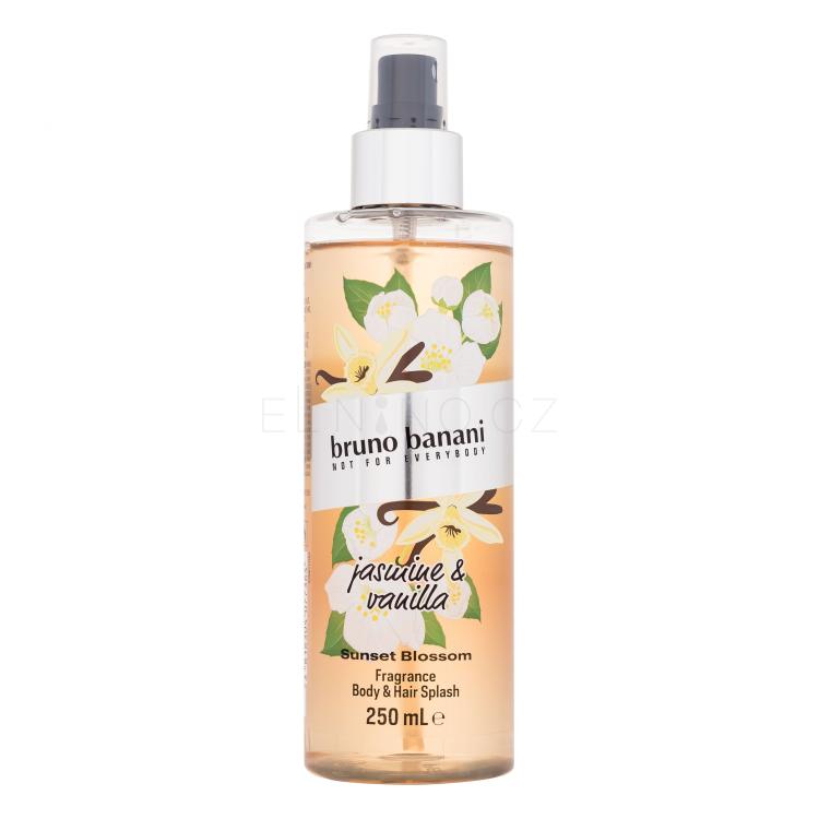 Bruno Banani Sunset Blossom Jasmine &amp; Vanilla Tělový sprej pro ženy 250 ml