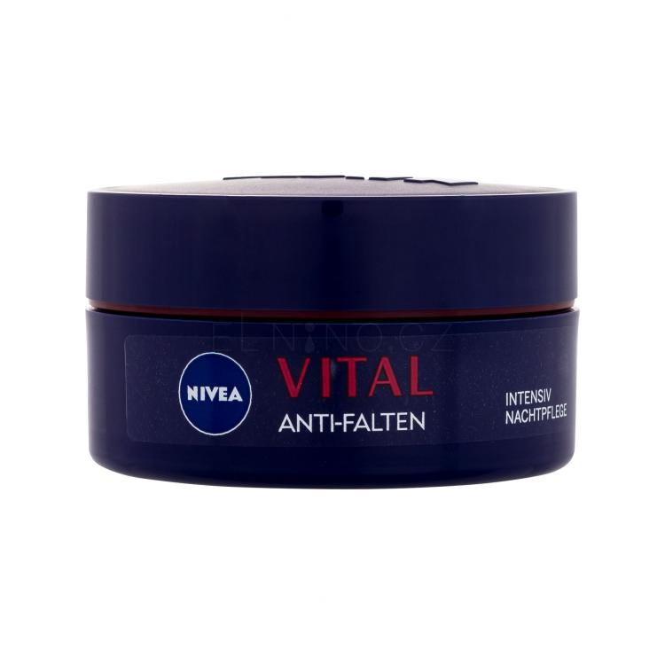 Nivea Vital Anti-Wrinkle Intensive Night Care Noční pleťový krém pro ženy 50 ml