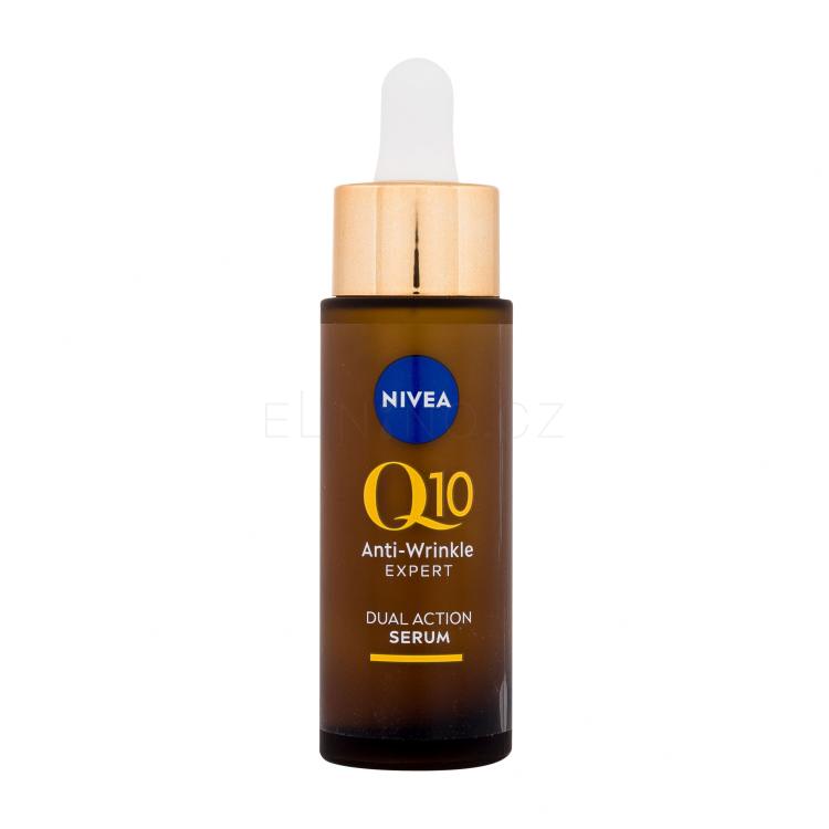 Nivea Q10 Anti-Wrinkle Expert Dual Action Serum Pleťové sérum pro ženy 30 ml