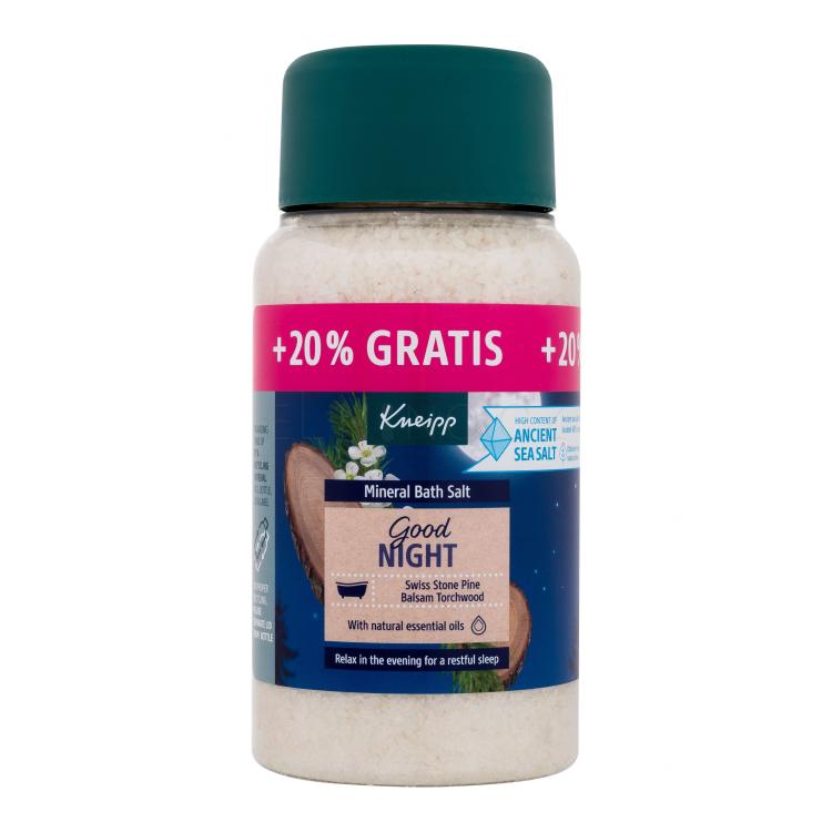 Kneipp Good Night Mineral Bath Salt Koupelová sůl 600 g