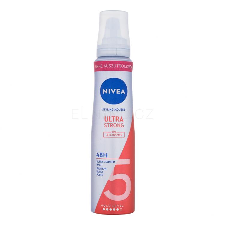 Nivea Ultra Strong Styling Mousse Tužidlo na vlasy pro ženy 150 ml