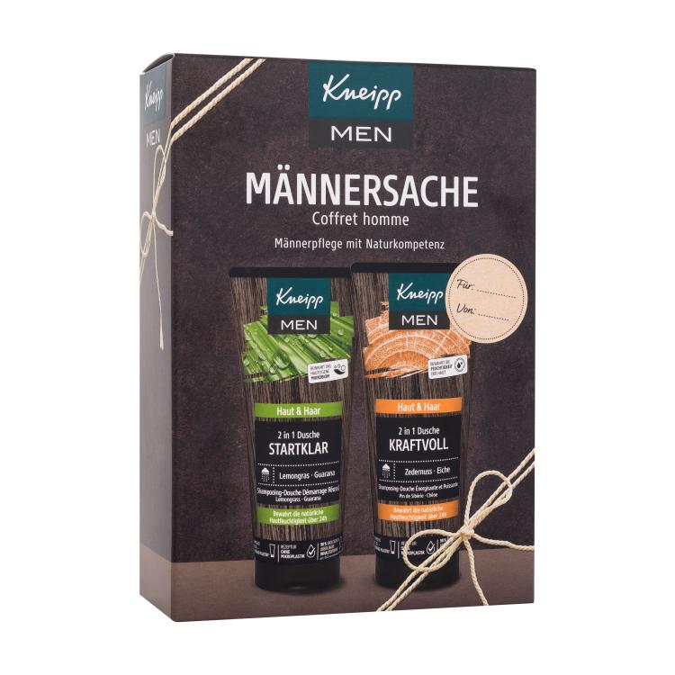 Kneipp Men Shower Duo Dárková kazeta sprchový gel 2in1 Startklar 200 ml + sprchový gel 2in1 Kraftvoll 200 ml