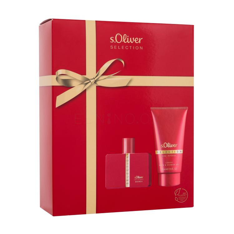 s.Oliver Selection Eau Intense Dárková kazeta parfémovaná voda 30 ml + sprchový gel 75 ml