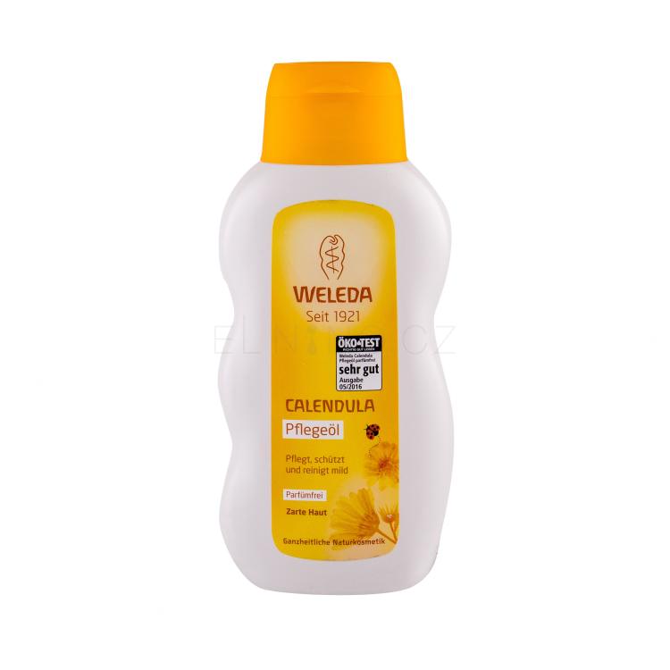 Weleda Baby Calendula Oil Fragrance Free Tělový olej pro děti 200 ml